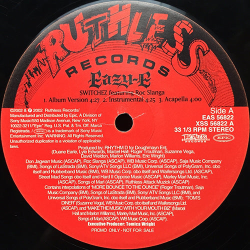 EAZY-E // SWITCHEZ (5VER) – next records japan