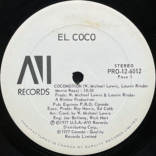 EL COCO // COCOMOTION (10:30) / I'M MAD AS HELL (7:54)
