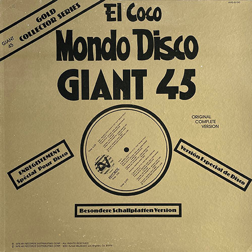 EL COCO // MONDO DISCO (6:05/3:43) / BAHIA (4:00)