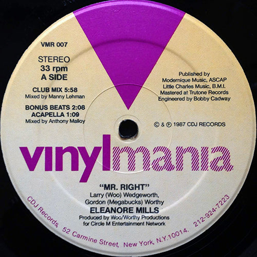ELEANORE MILLS // MR. RIGHT (5VER)
