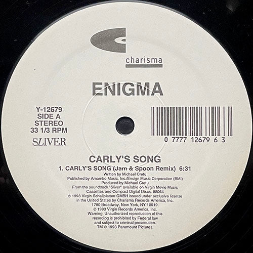 ENIGMA // CARLY'S SONG (4VER)