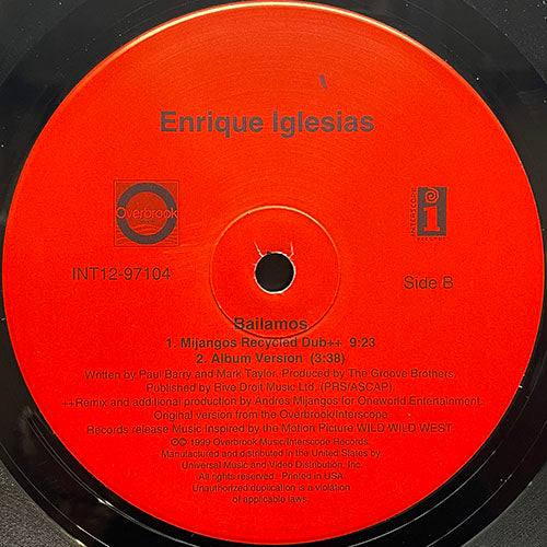 ENRIQUE IGLESIAS // BAILAMOS (REMIX & ORIGINAL) (4VER)