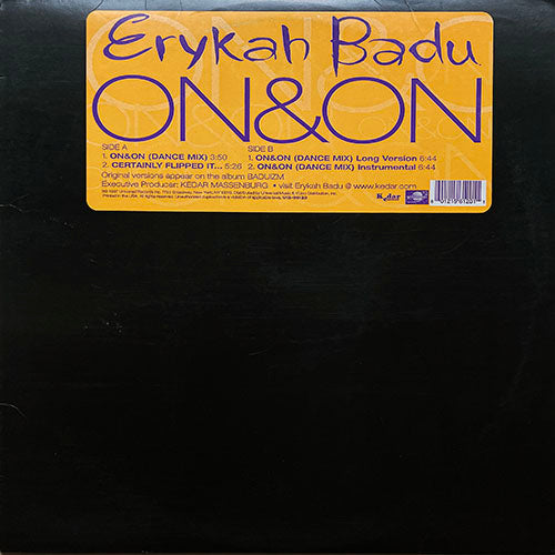 ERYKAH BADU // ON & ON (DANCE MIX) (3VER) / CERTAINLY FLIPPED IT...