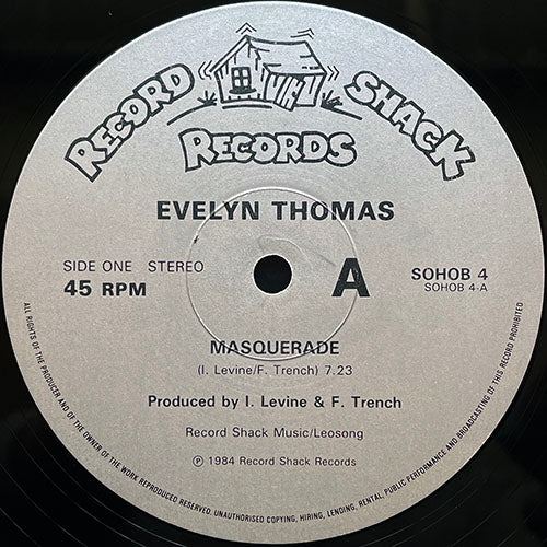 EVELYN THOMAS / CAROL JIANI // MASQUERADE (7:23) / REFLECTIONS (9:47) / VANITY (7:18)