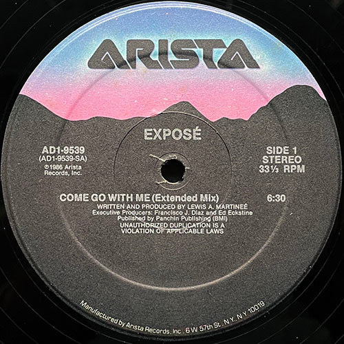 EXPOSE // COME GO WITH ME (6:30/3:45) / COME DUB WITH ME (7:00)