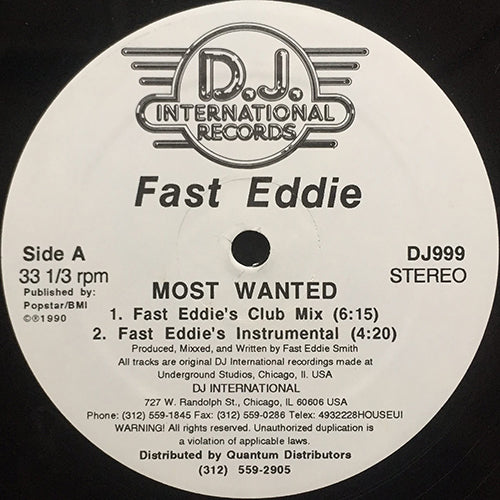 FAST EDDIE // MOST WANTED (4VER)