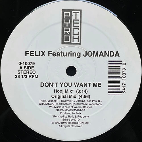 FELIX feat. JOMANDA // DON'T YOU WANT ME (4VER)