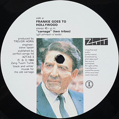 FRANKIE GOES TO HOLLYWOOD // CARNAGE (TWO TRIBES) / WAR (HIDDEN YOURSELF) / TWO TRIBES