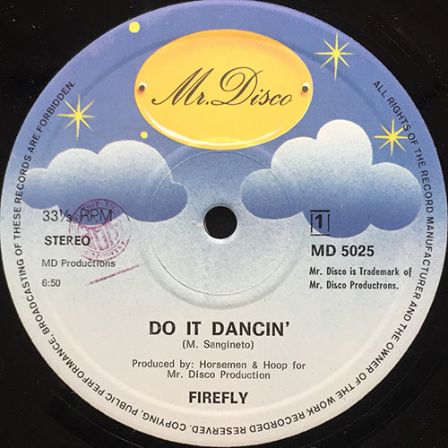 FIREFLY // DO IT DANCIN' (6:50) / INST (7:20)