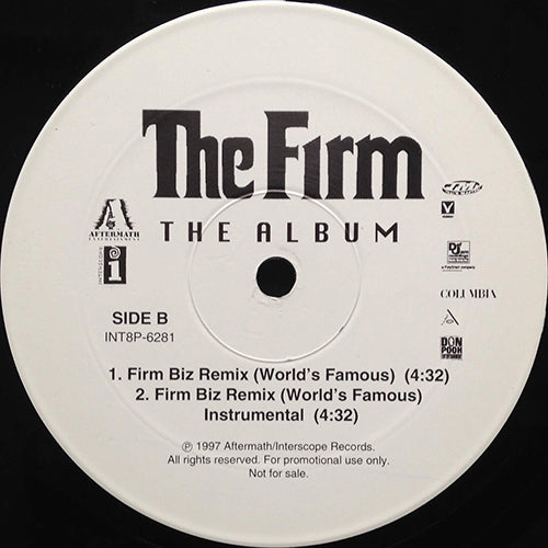 FIRM // FIRM BIZ REMIX (WORLD'S FAMOUS) (2VER) / PHONE TAP (2VER)