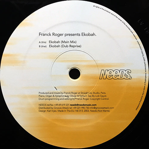 FRANCK ROGER // EKOBAH (2VER)