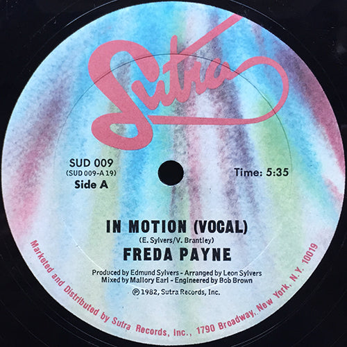 FREDA PAYNE // IN MOTION (5:35) / INST (5:37)