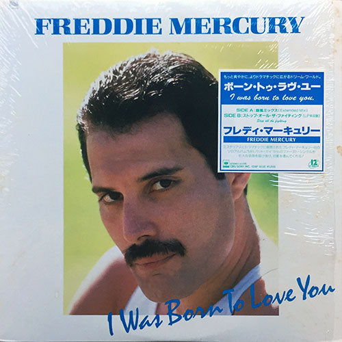 FREDDIE MERCURY // I WAS BORN TO LOVE YOU (EXTENDED MIX) / STOP ALL THE FIGHTING