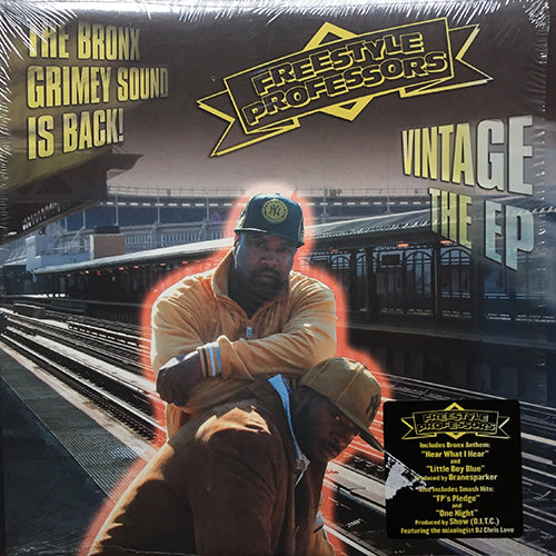 FREESTYLE PROFESSORS // VINTAGE EP inc. HEAR WHAT I HEAR / FP'S PLEDGE / N.Y. SWAGGER / LITTLE BOY BLUE / WHEN LIFE IS CALLING / TAKE IT BACK / ONE NIGHT / FLOW TIME