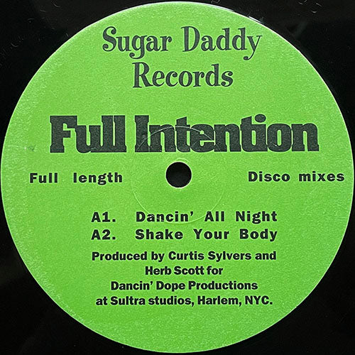 FULL INTENTION // FULL INTENTION (EP) inc. DANCIN' ALL NIGHT / SHAKE YOUR BODY / I MISS YOU / DOES IT FEEL RIGHT