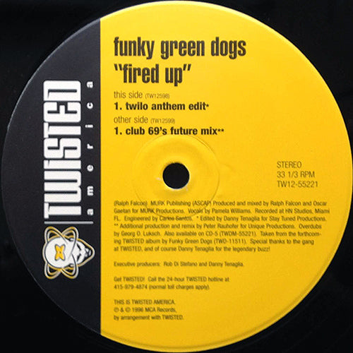 FUNKY GREEN DOGS // FIRED UP (6VER)