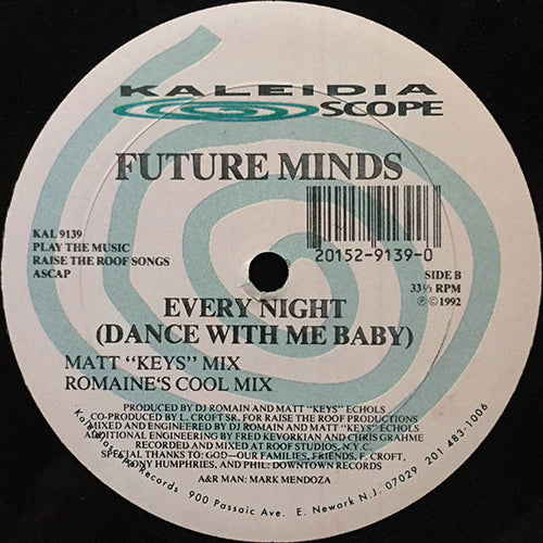 FUTURE MINDS // SOUNDS YOU CAN FEEL (2VER) / EVERY NIGHT (DANCE WITH ME BABY) (2VER)