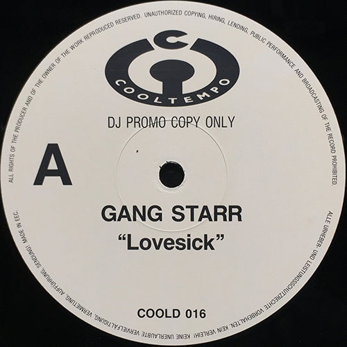 GANG STARR // LOVESICK
