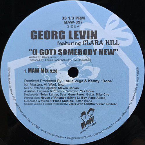 GEORG LEVIN feat. CLARA HILL // (I GOT) SOMEBODY NEW (3VER)