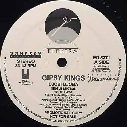 GIPSY KINGS // DJOBI DJOBA (3VER)