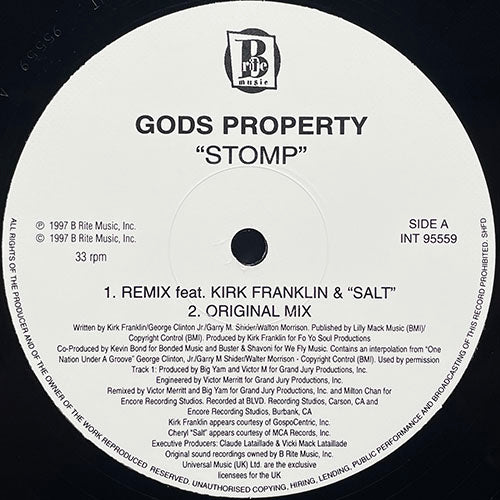 GOD'S PROPERTY // STOMP (4VER)