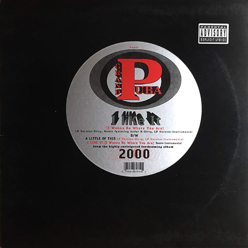 GRAND PUBA // I LIKE IT (I WANNA BE WHERE YOU ARE) (4VER) / A LITTLE OF THIS (2VER)