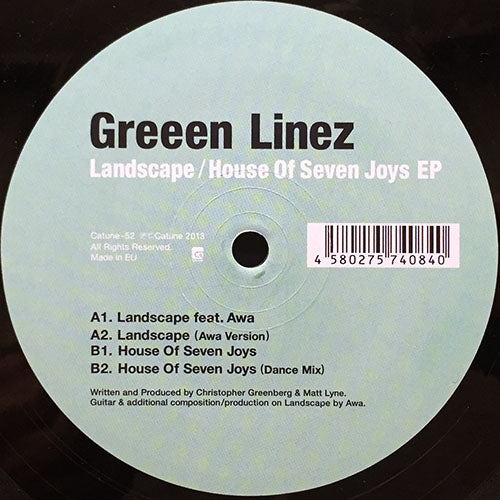 GREEEN LINEZ // LANDSCAPE (2VER) / HOUSE OF SEVEN JOYS (2VER)