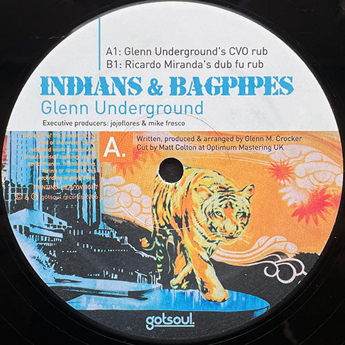 GLENN UNDERGROUND // INDIANS & BAGPIPES (GLENN UNDERGROUND'S CVO RUB) / (RICARDO MIRANDA'S DUB FU RUB)