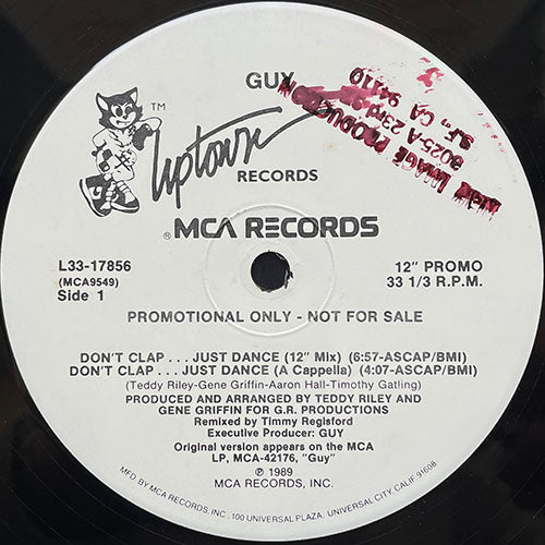 GUY // DON'T CLAP... JUST DANCE (5VER)