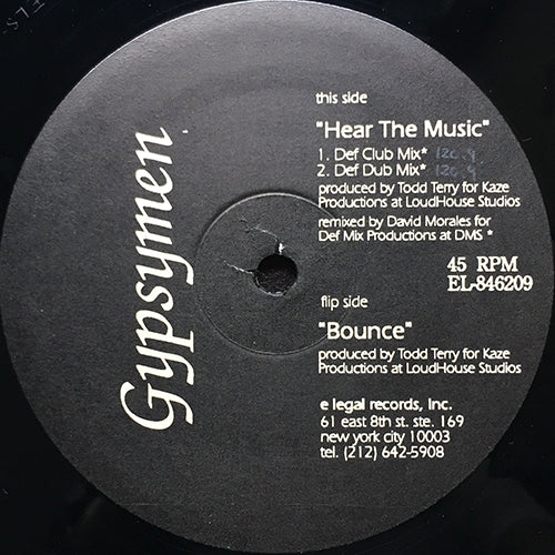 GYPSYMEN // HEAR THE MUSIC (2VER) / BOUNCE