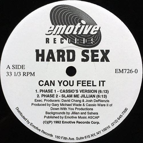HARD SEX // CAN YOU FEEL IT (5VER)