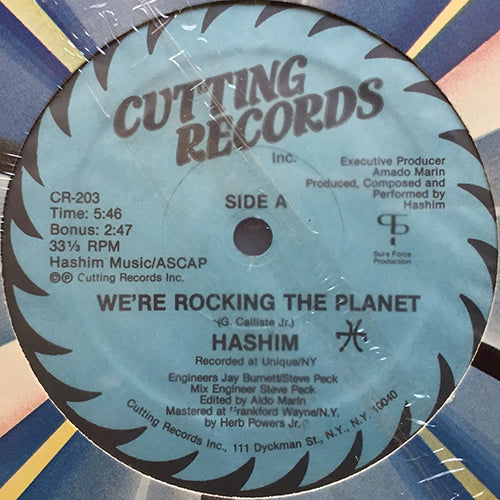 HASHIM // WE'RE ROCKING THE PLANET (4VER)