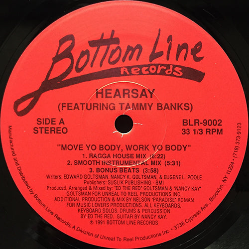 HEARSAY feat. TAMMY BANKS // MOVE YO BODY, WORK YO BODY (5VER)