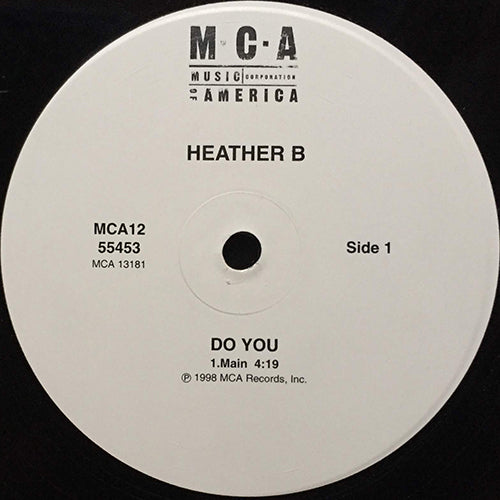 HEATHER B. // DO YOU (3VER)