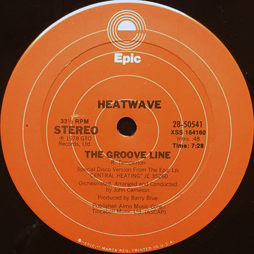 HEATWAVE // THE GROOVE LINE (7:28) / ALWAYS & FOREVER (6:14)