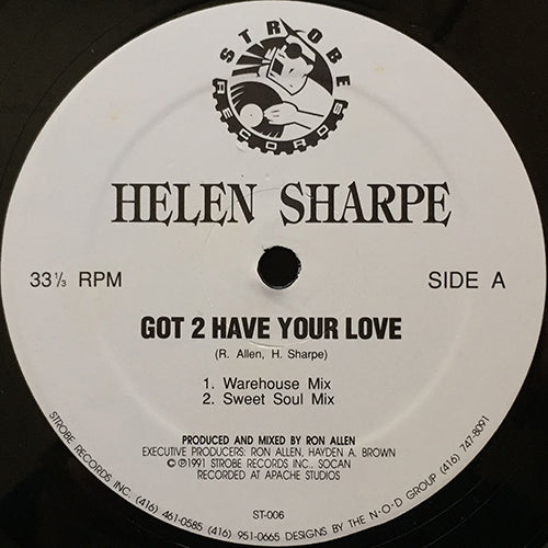 HELEN SHARPE // GOT 2 HAVE YOUR LOVE (4VER)