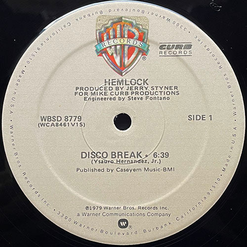 HEMLOCK // DISCO BREAK (6:39) / DRIVE ME CRAZY (4:08)