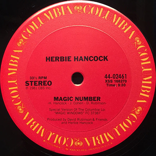 HERBIE HANCOCK feat. SYLVESTER // MAGIC NUMBER (9:30) / EVERYBODY'S BROKE (7:00)