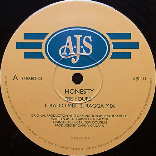 HONESTY // BE YOURS (4VER)