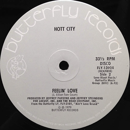 HOTT CITY // AIN'T LOVE GRAND (5:06) / FEELIN' LOVE (6:43)