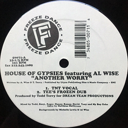 HOUSE OF GYPSIES feat. AL WISE // ANOTHER WORRY (4VER)