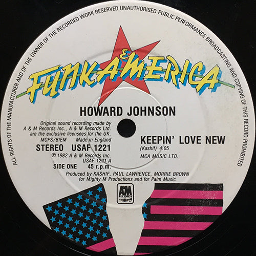HOWARD JOHNSON // KEEPIN' LOVE NEW (4:05) / SO FINE (5:32)