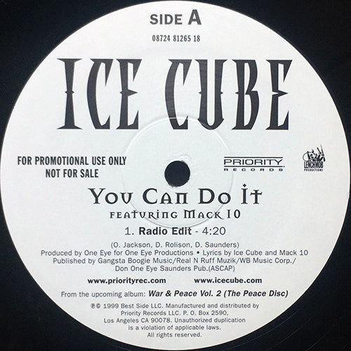 ICE CUBE feat. MACK 10 // YOU CAN DO IT (3VER)