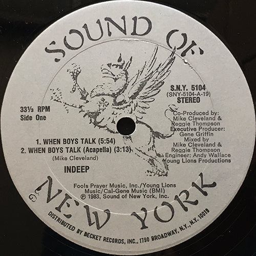 INDEEP // WHEN BOYS TALK (5VER)