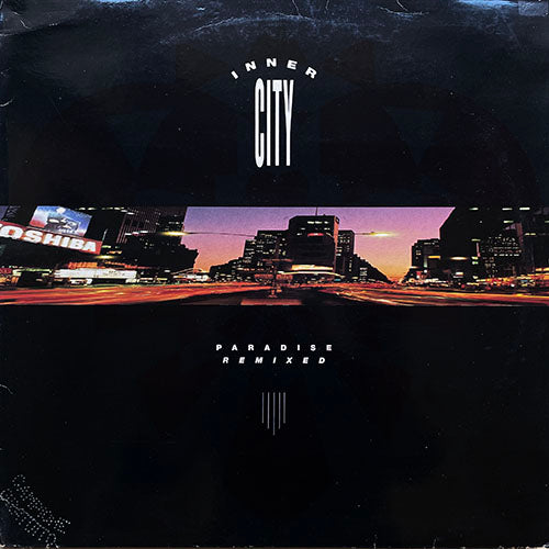 INNER CITY // PARADISE REMIXED (LP) inc. BIG FUN (MAGIC JUAN RMX) / GOOD LIFE (STEVE SILK HURLEY RMX) / AIN'T NOBODY BETTER (GROOVE CORPORATION RMX) / DO YOU LOVE WHAT YOU FEEL (MAGIC JUAN RMX) / WHATCHA GONNA DO WITH MY LOVIN' / HOUSE FEVER