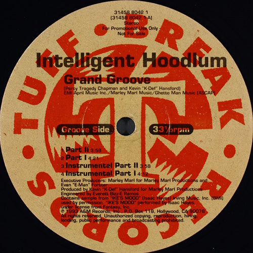 INTELLIGENT HOODLUM // GRAND GROOVE (4VER) / AT LARGE (4VER)
