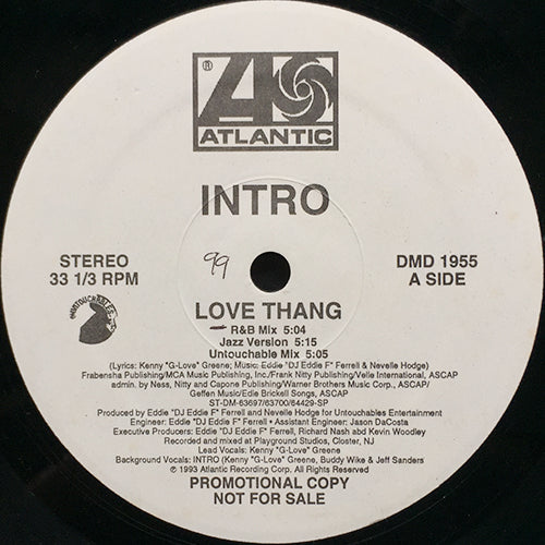 INTRO // LOVE THANG (3VER) / LET ME BE THE ONE (3VER)