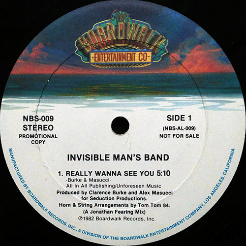 INVISIBLE MAN'S BAND // REALLY WANNA SEE YOU (5:10) / INST (6:42)