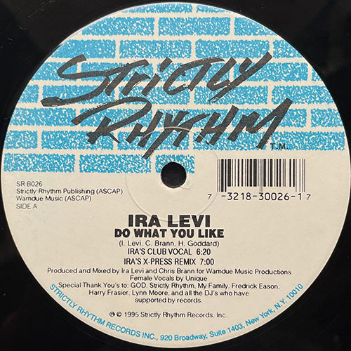 IRA LEVI // DO WHAT YOU LIKE (4VER)