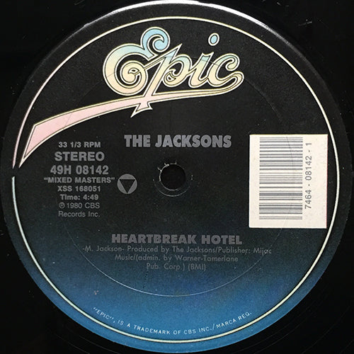 JACKSONS // HEARTBREAK HOTEL (4:49) / BLAME IT ON THE BOOGIE (7:00)